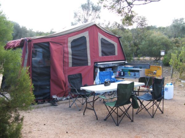 Coffin Bay NP camp site