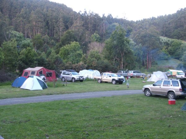Stevenson Falls campsite