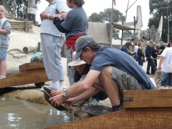 Sovereign Hill Gold panning