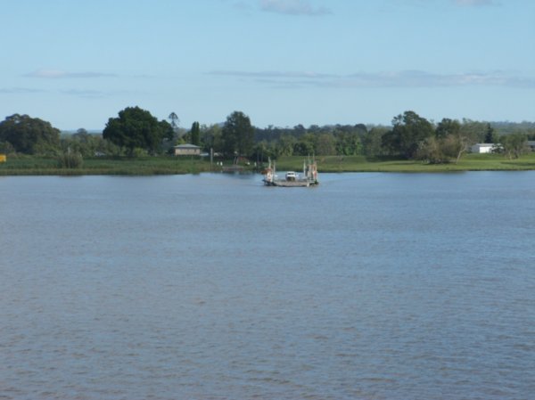 Ulmarra Ferry crossing