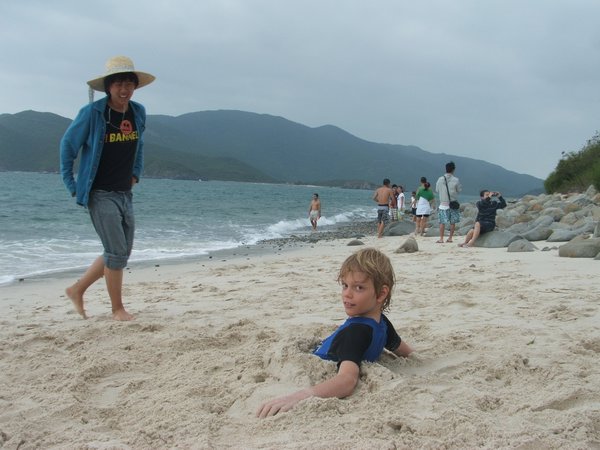 Thomas on Hon Mun Island
