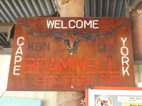 Bramwell Homestead sign
