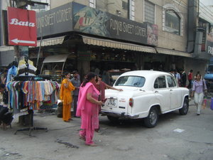 Typical Delhi street scene