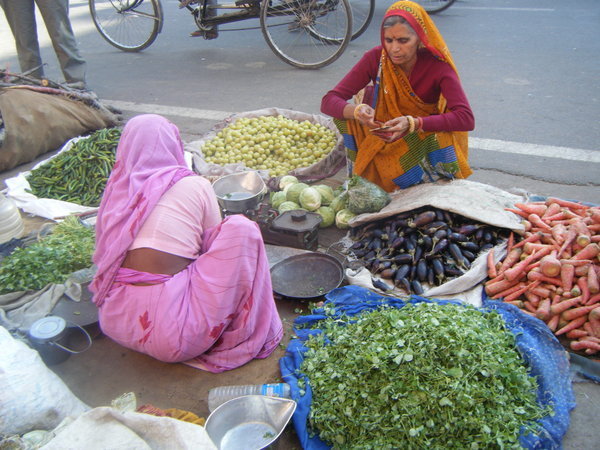The greengrocer - Indian style