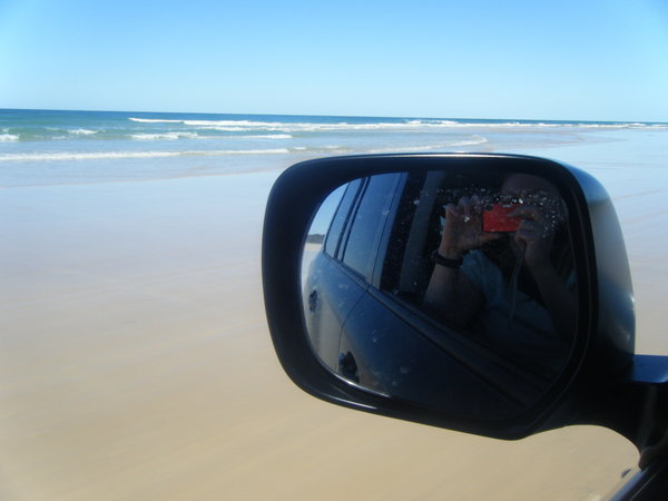 4WD-ing along the beach