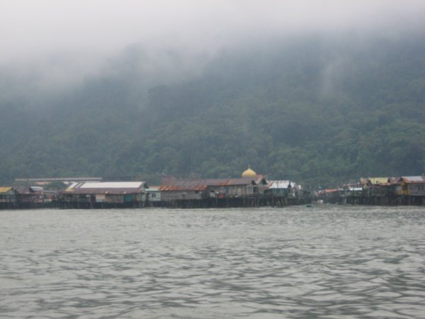 The biggest water village in borneo