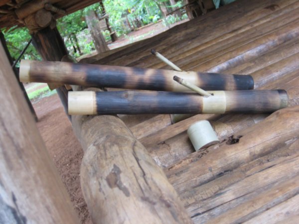 The village's opium pipes!