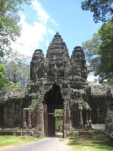 One of the entrances to Ta Prohm