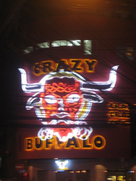 The newly open Crazy Buffalo