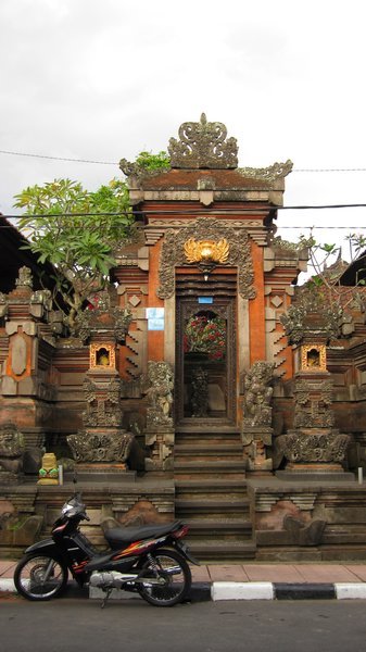 A Balinese temple