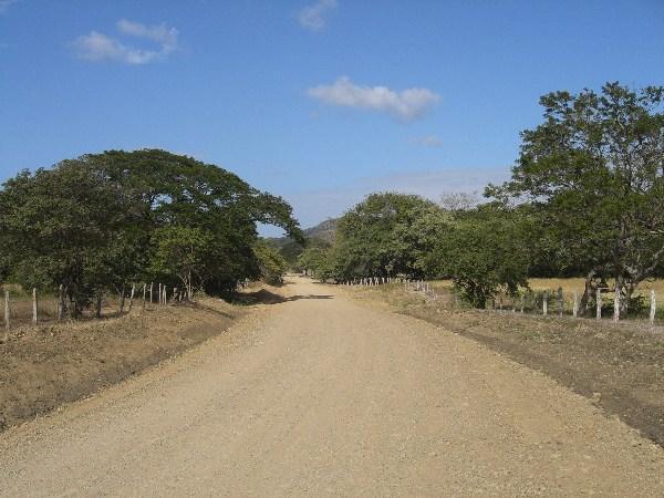 Road from Puerto Soley to La Cruz, Costa Rica