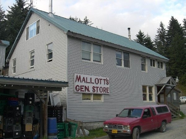 The only shop in Yakatat, Alaska