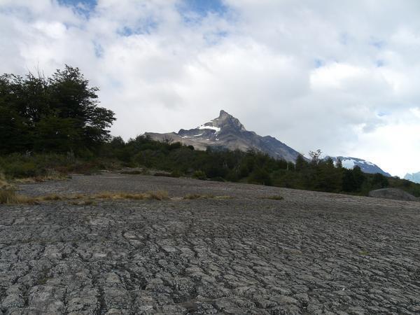 Mountain near Perito Moreno glacier