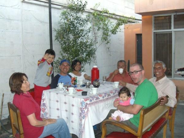 Lunch with Eduardos family