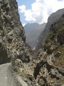 Road from Huaraz to Trujillo