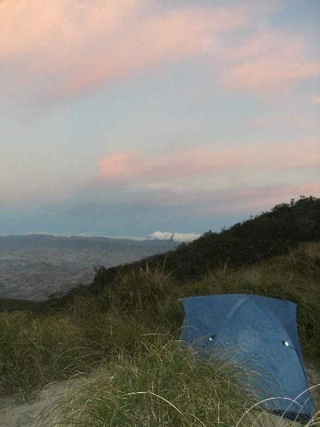 Camping on the Panamerican higway