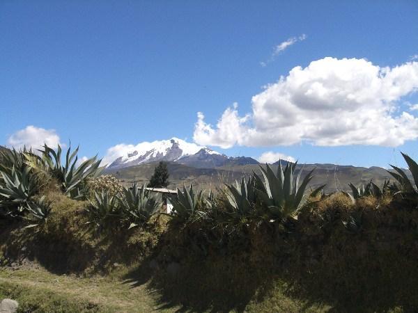 Old road from Cayambe to Ibarra