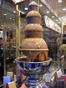 Fountains of chocolate :D