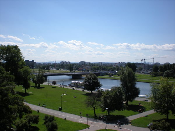View from Wawel Hill
