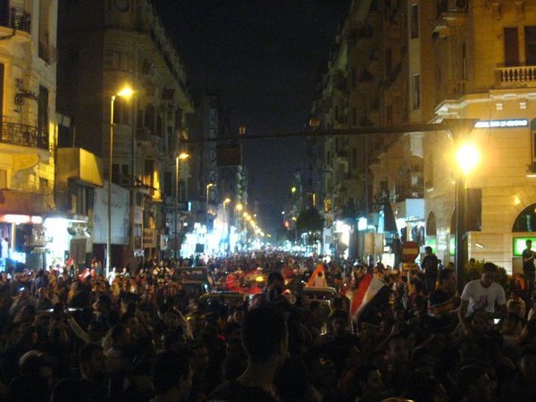 La ville au complet dans les rues du Caire!!!!!!!!