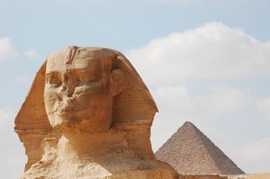 Le sphinx, toujours aussi majestueux apres quatre millenaire!