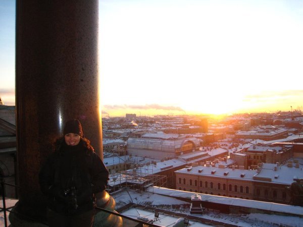 Du haut de Saint-Petersbourg