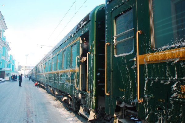 Un train chinois en Russie!