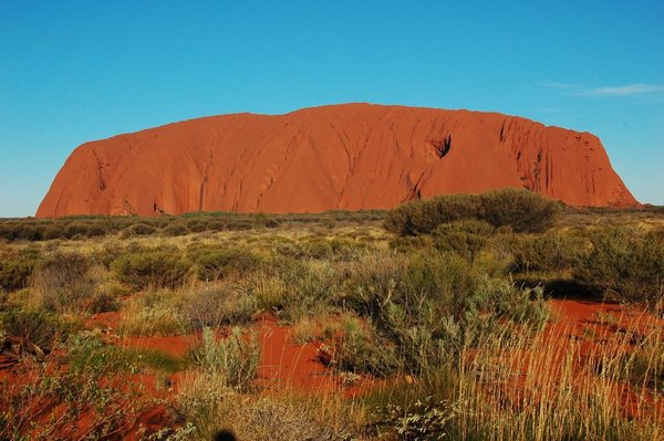 Uluru dans toute sa splendeur