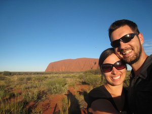 Notre première vue d'Uluru