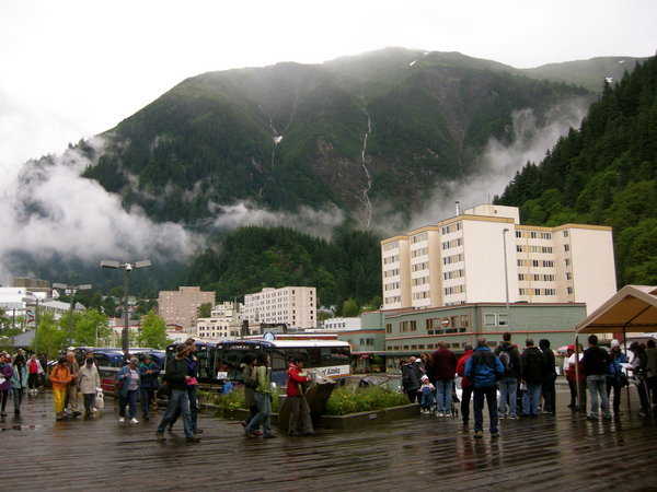 Juneau in the morning