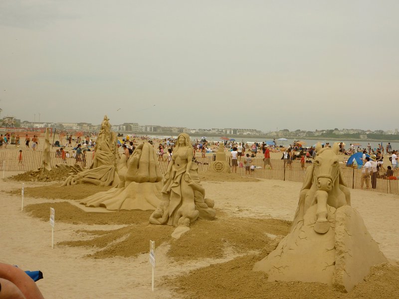 Hampton Beach Sand Castles 2011