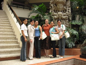 The teachers at the conference