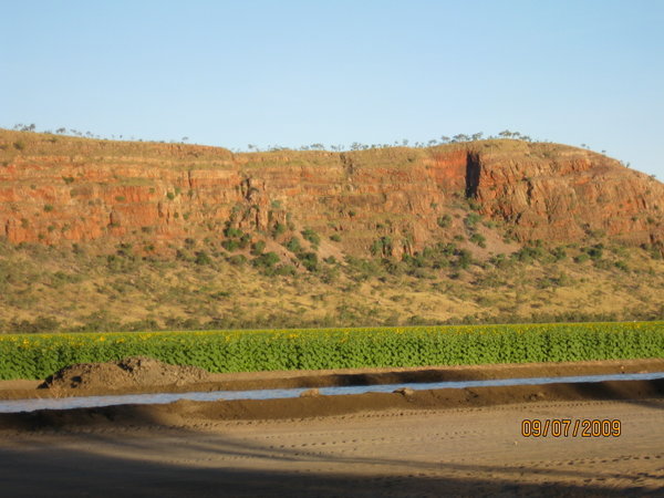 Irrigated valley