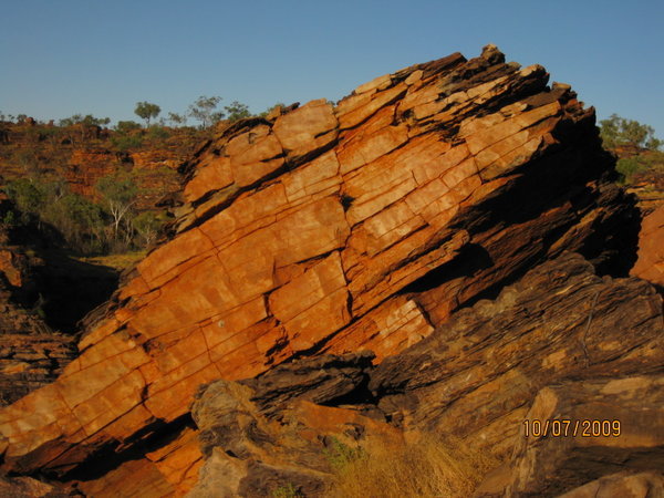 Amazing colours of rock