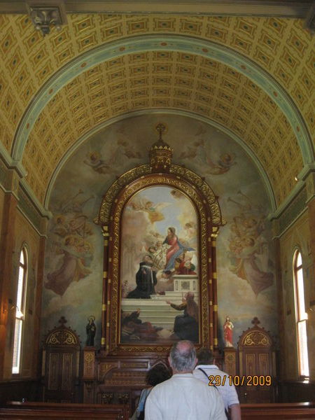 inside St Gertrudes chapel