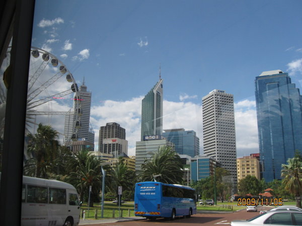 Perth city view