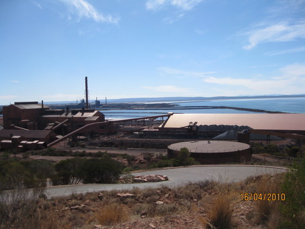 Whyalla lookout - steelmill
