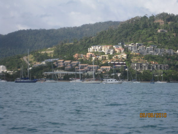 Airley Beach from the sea