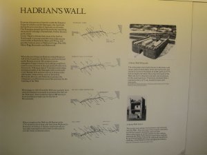 Hadrians Wall Sign