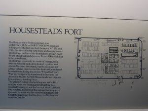 Housesteads Fort Sign