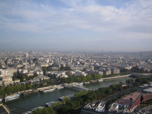 View from Eiffel Tower