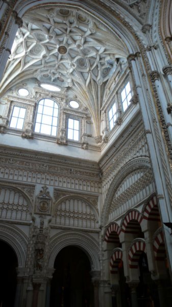 Inside the mezquita - Cordoba