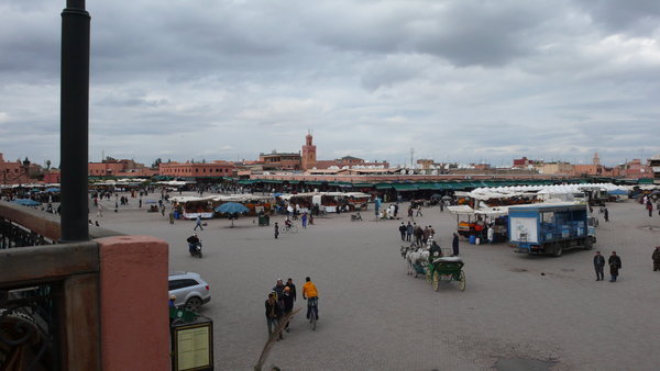 Marrakech - Djemaa el Fna by day