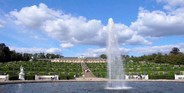 One of the many Palaces in the Park Sanssouci