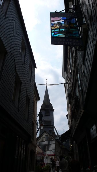 Wandering the backstreets of Honfleur