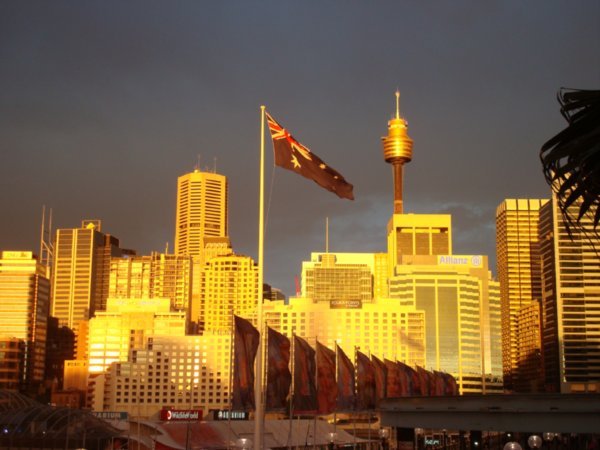 Darling Harbour at Sunset