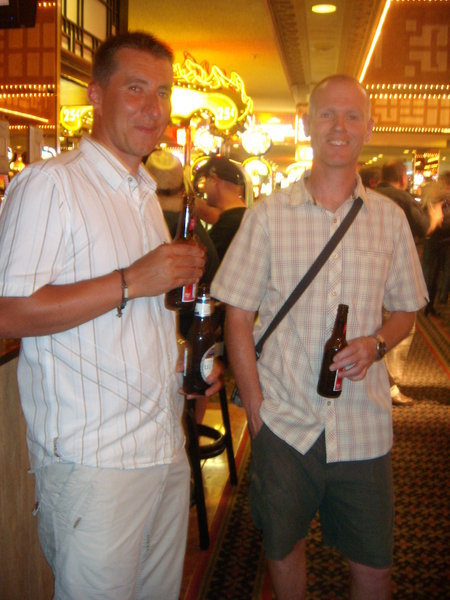 Gra and Rich in Vegas