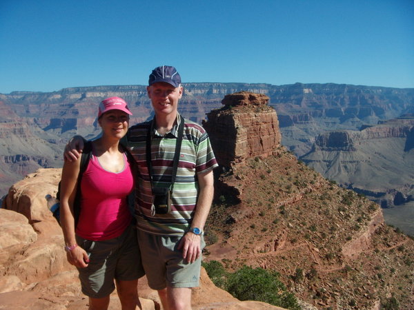 Gra and I at the Grand Canyon