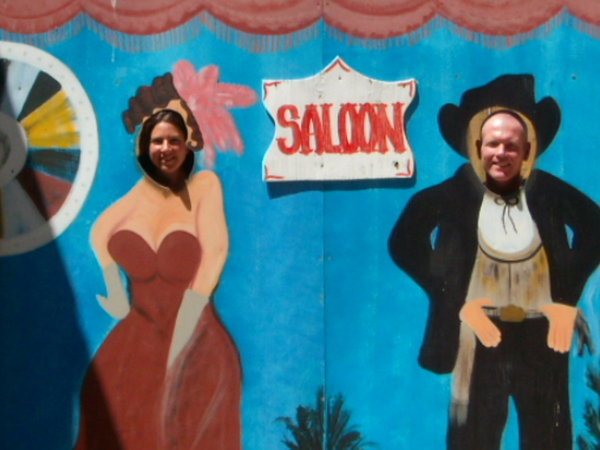 Gra and I wild west style