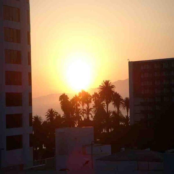 Sunset at Santa Monica 